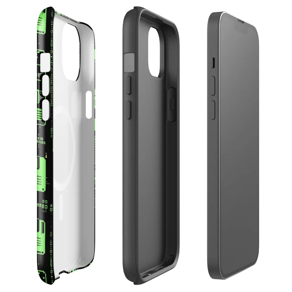 Neon Archive on MagSafe Tough Case for iPhone® — Front