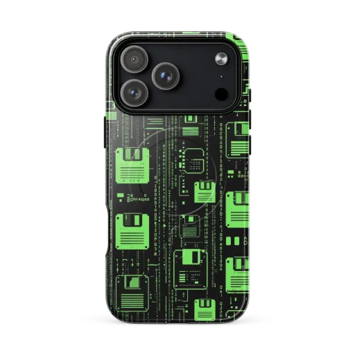 Neon Archive on a MagSafe Tough Case for iPhone®