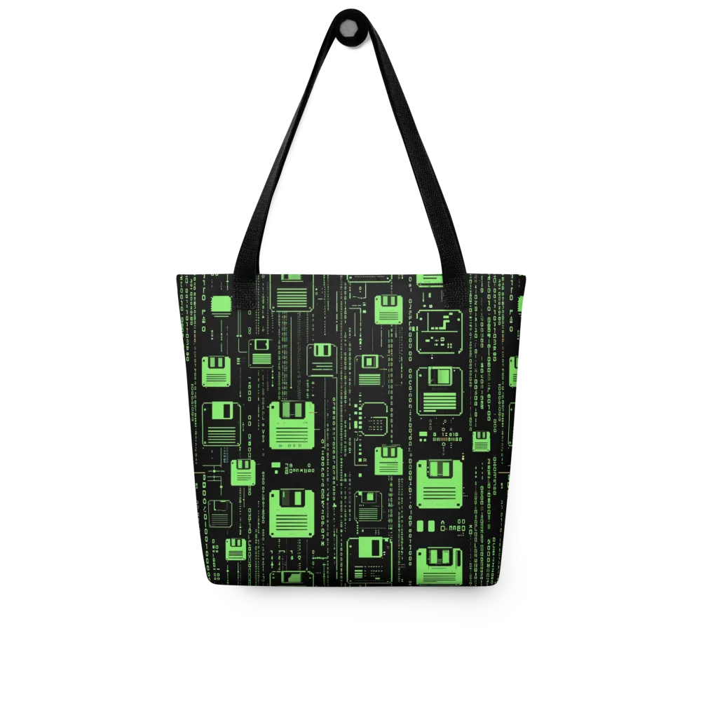 Neon Archive on Tote Bag — Front