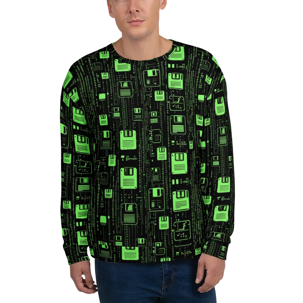 Neon Archive on Sweatshirt — Front