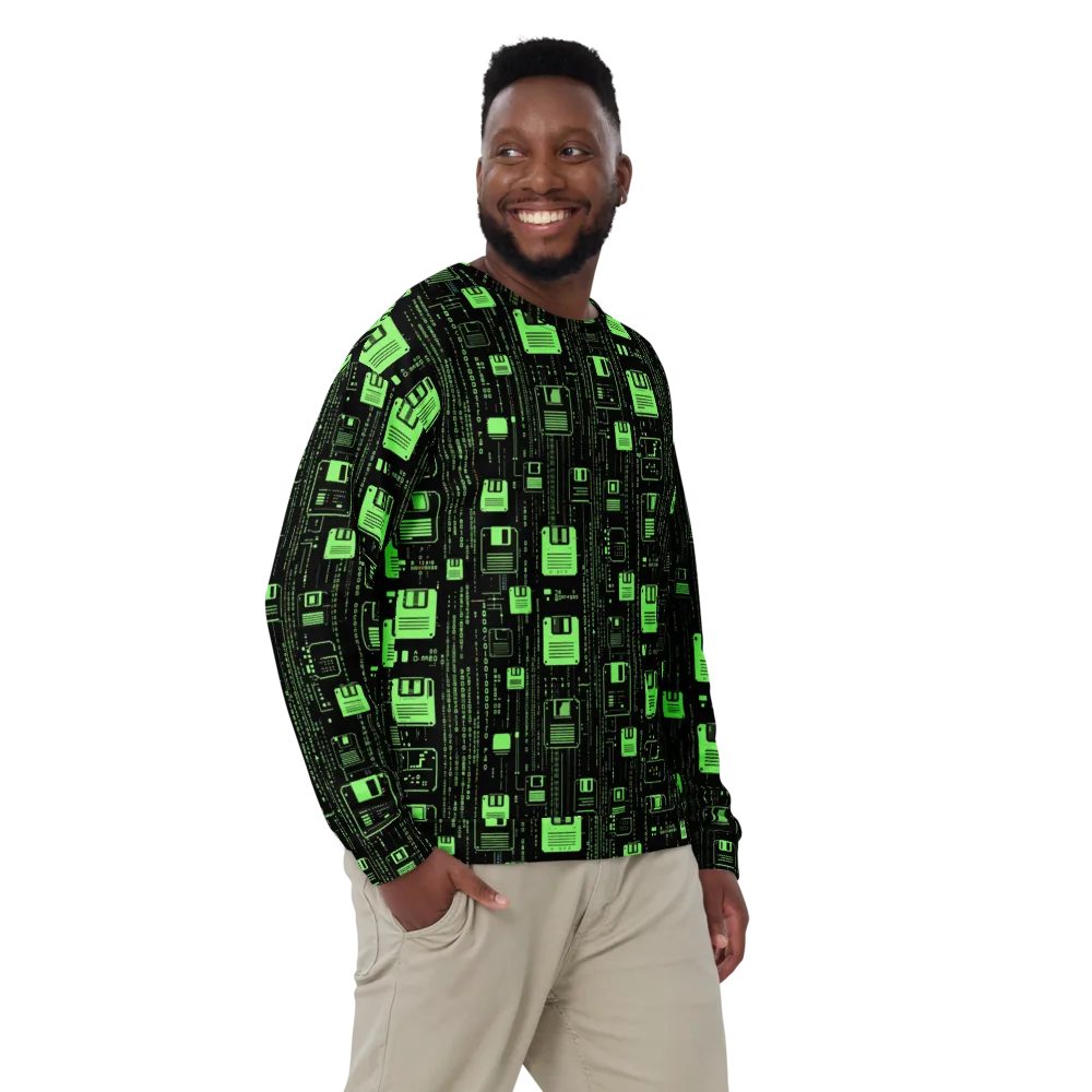 Neon Archive on Sweatshirt — Front