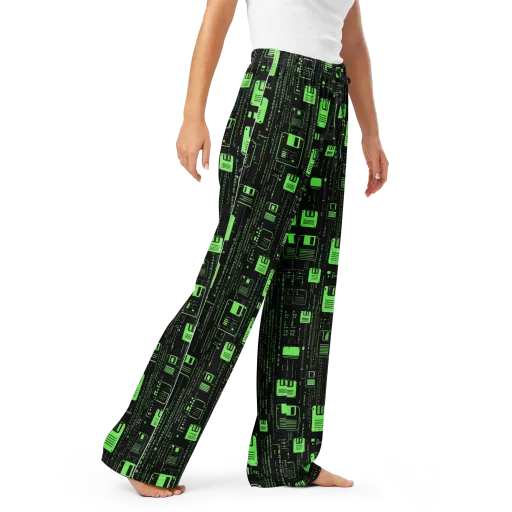 Neon Archive on a Women's Pajama Pants