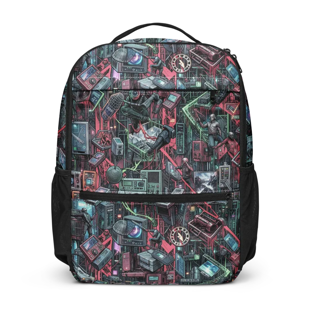Circuit Catacomb on Utility Backpack — Front