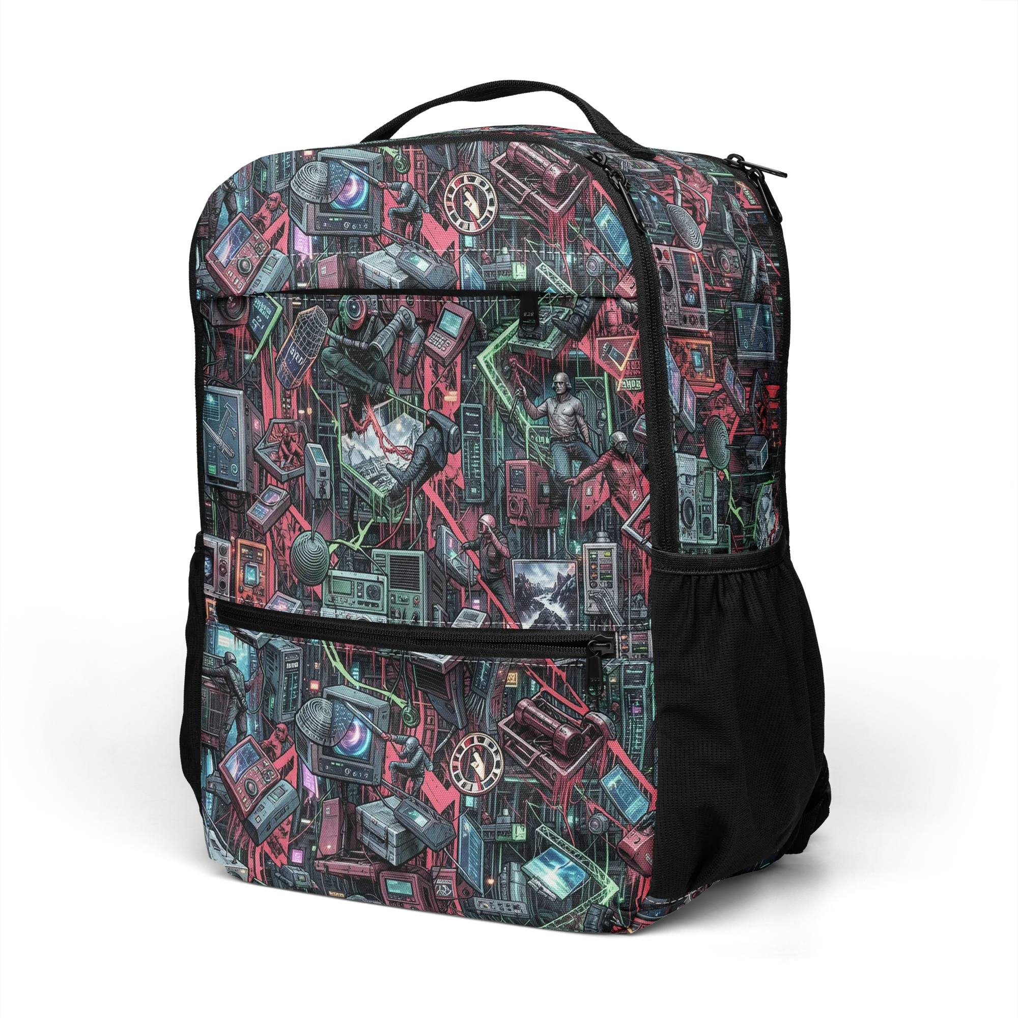 Circuit Catacomb on Utility Backpack — Left Front