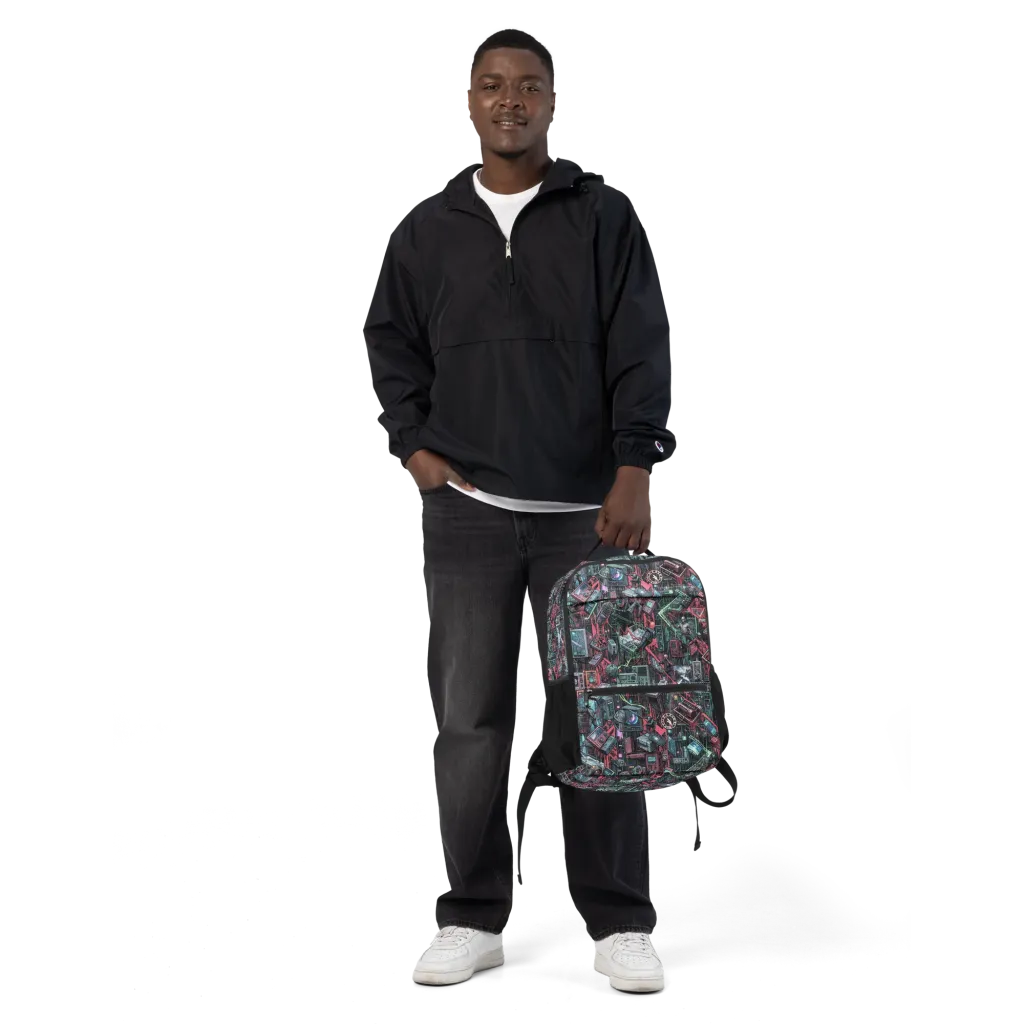 Circuit Catacomb on Utility Backpack — Front