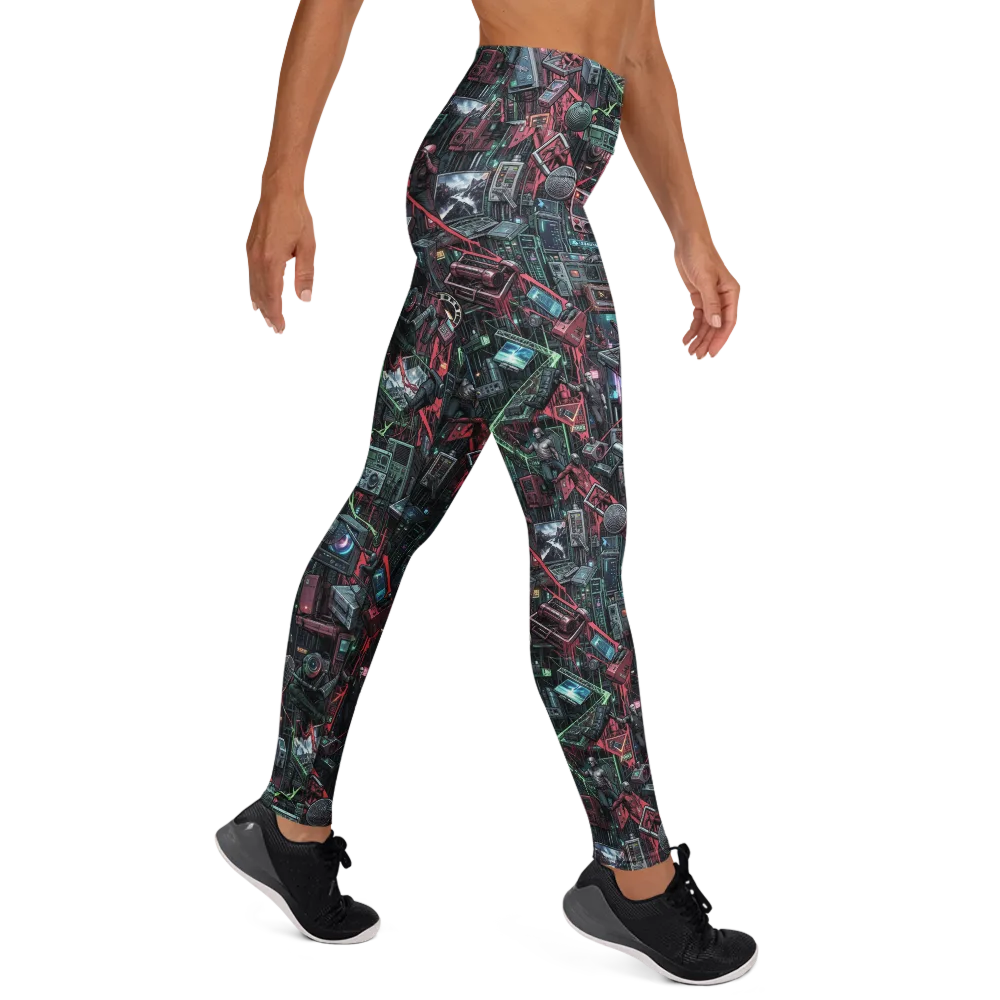 Circuit Catacomb on Yoga Leggings — Right
