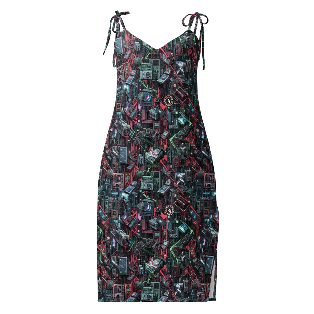Circuit Catacomb on Slip Dress — Front