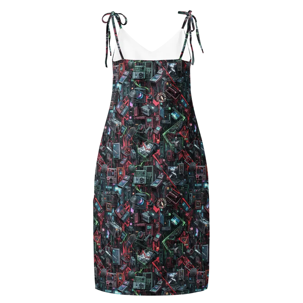 Circuit Catacomb on Slip Dress — Back