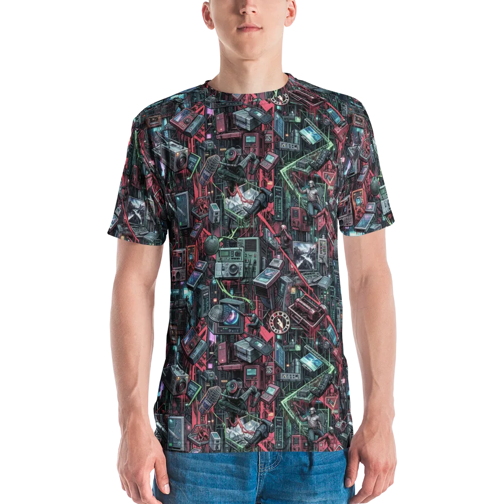 Circuit Catacomb on Men's Crew Neck T-Shirt — Front