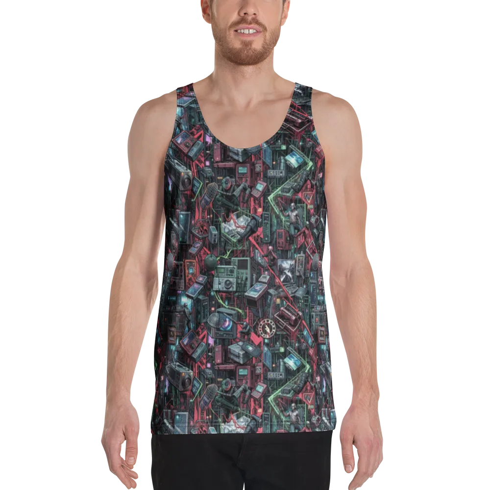 Circuit Catacomb on Men's Tank Top — Front