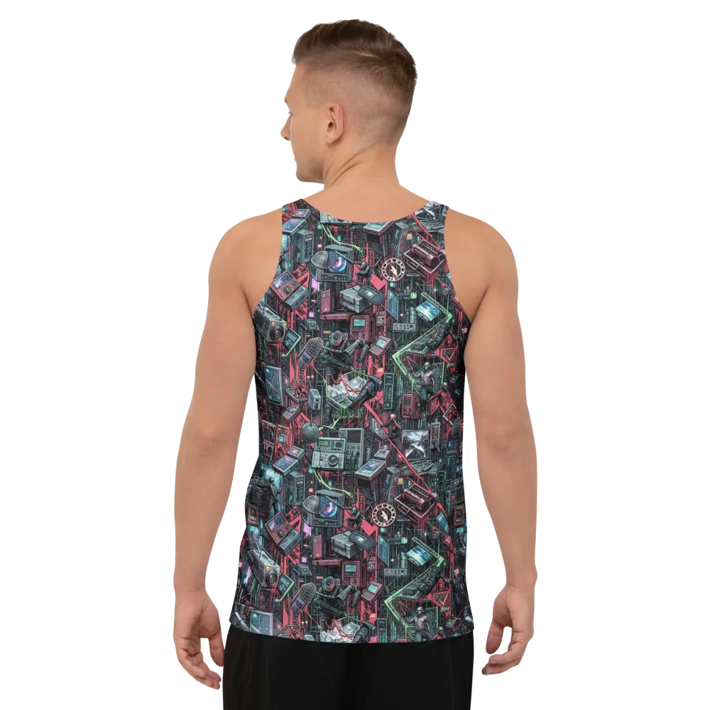 Circuit Catacomb on Men's Tank Top — Back