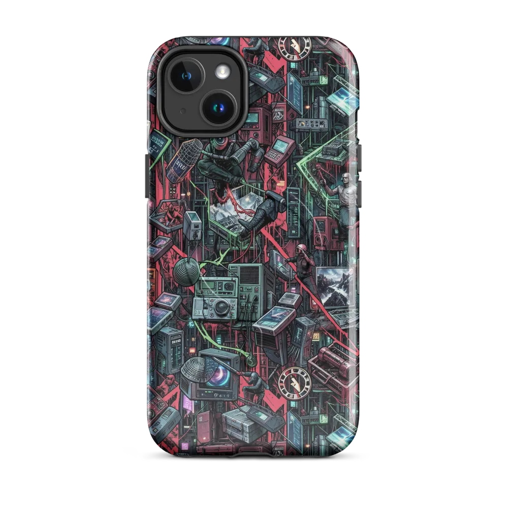 Circuit Catacomb on MagSafe Tough Case for iPhone® — Front