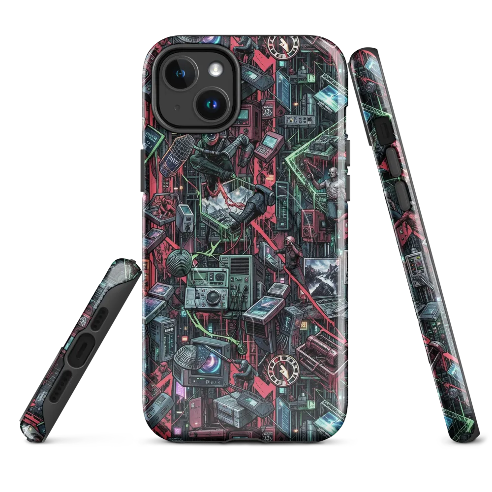 Circuit Catacomb on MagSafe Tough Case for iPhone® — Front