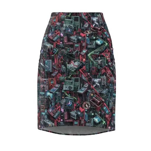 Circuit Catacomb on a Pencil Skirt