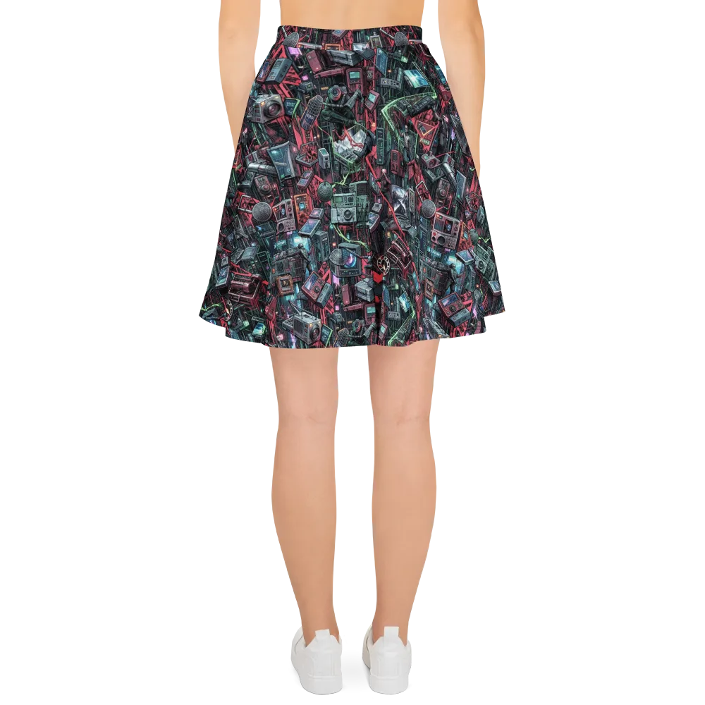 Circuit Catacomb on Skater Skirt — Back