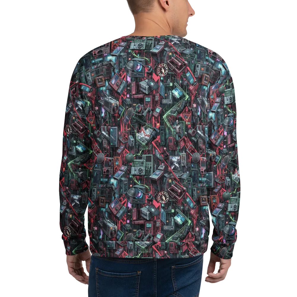 Circuit Catacomb on Sweatshirt — Back