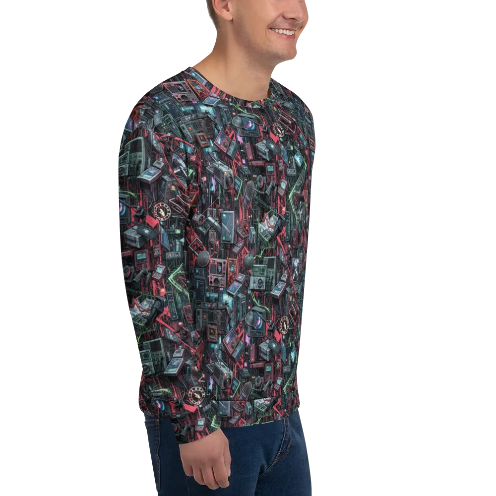 Circuit Catacomb on Sweatshirt — Right Front