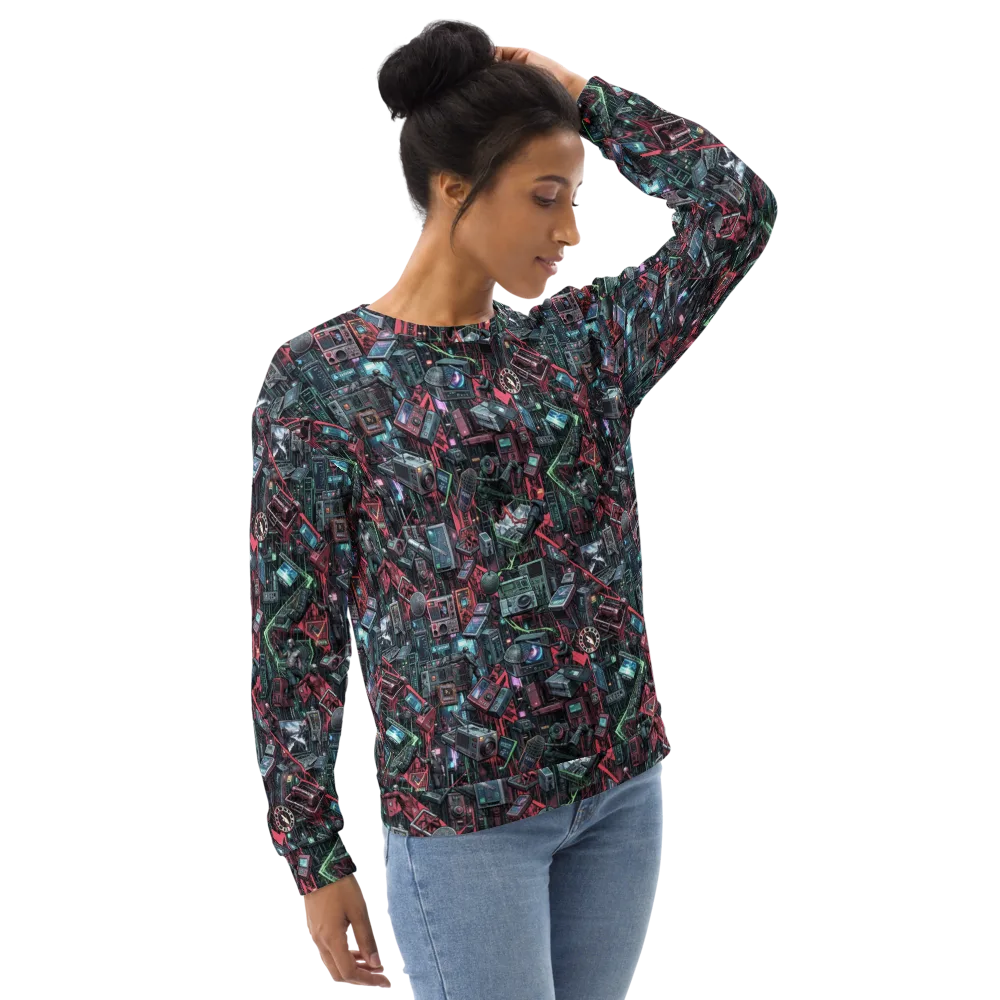 Circuit Catacomb on Sweatshirt — Right Front