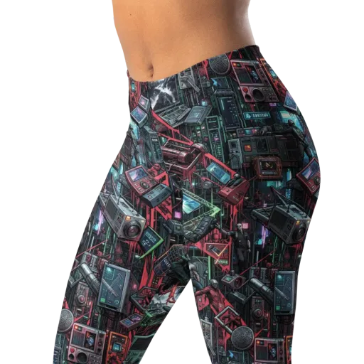 Circuit Catacomb on a Leggings