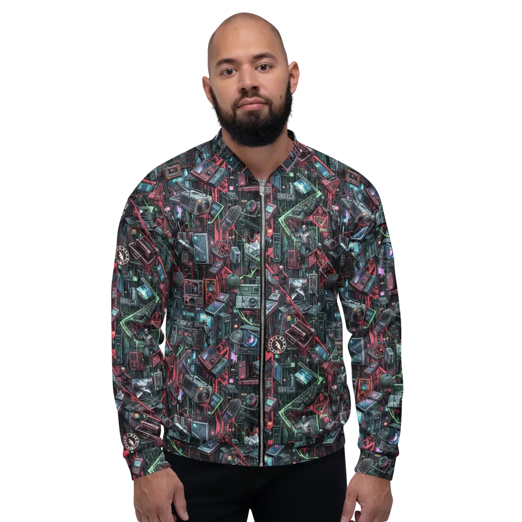 Circuit Catacomb on Bomber Jacket — Front