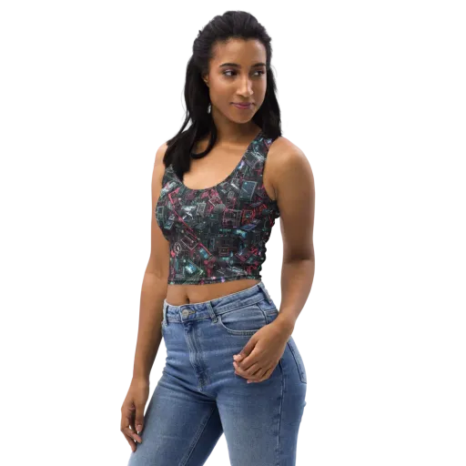 Circuit Catacomb on a Crop Top