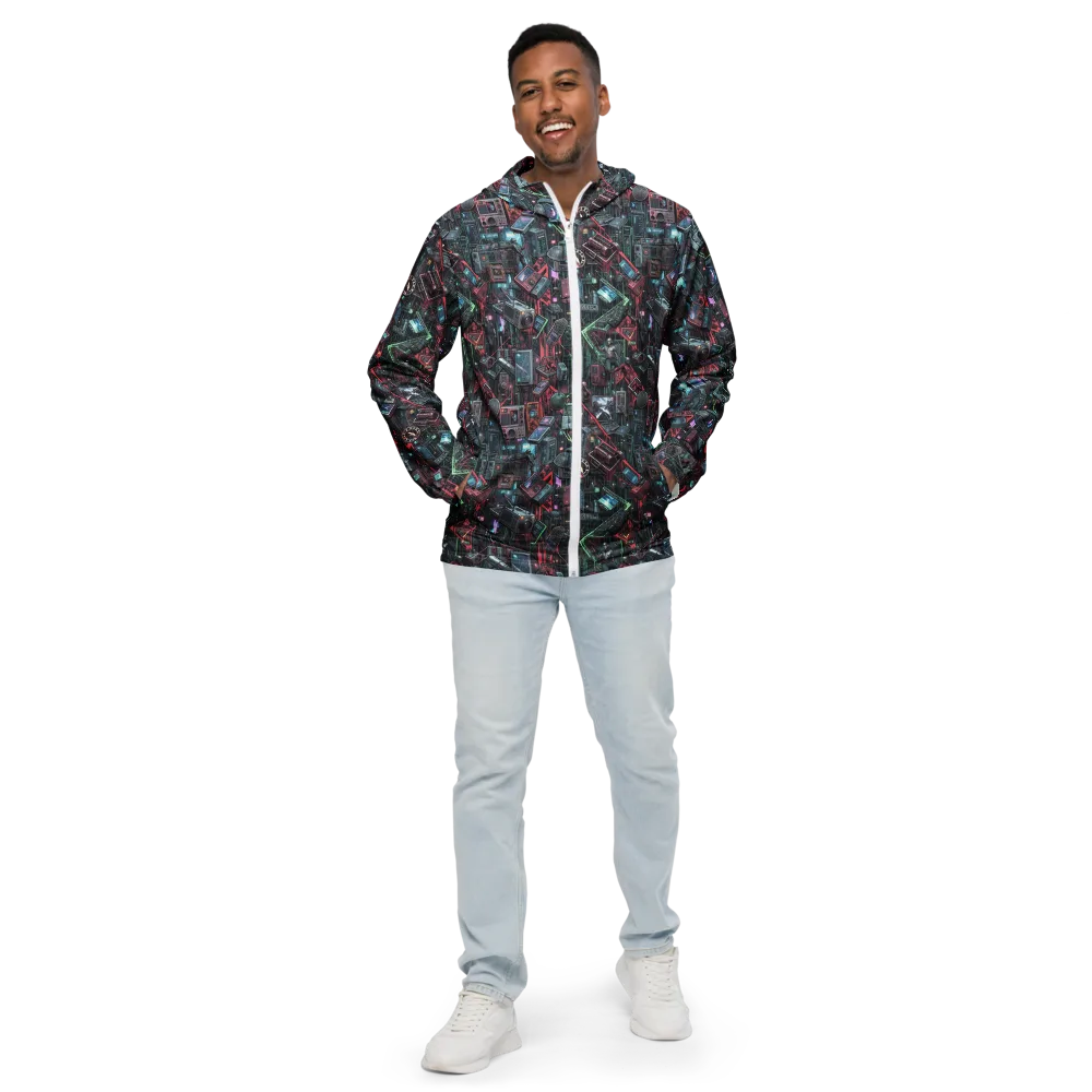 Circuit Catacomb on Men's Windbreaker — Front