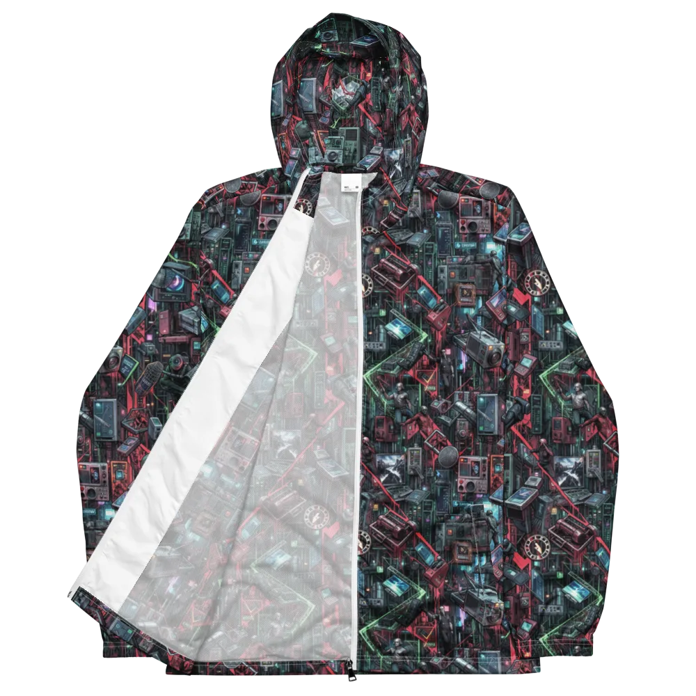 Circuit Catacomb on Men's Windbreaker — Front