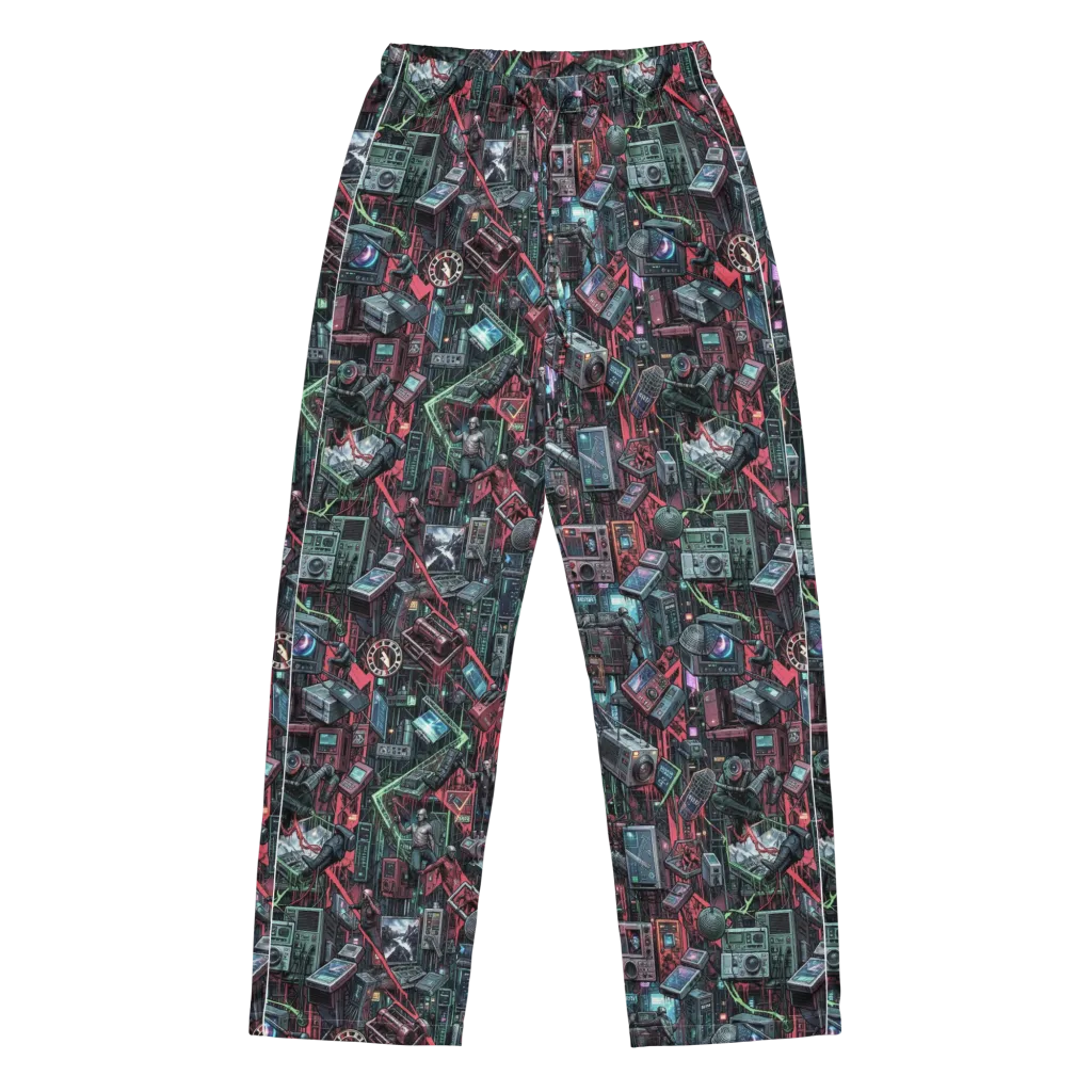 Circuit Catacomb on Women's Pajama Pants — Front