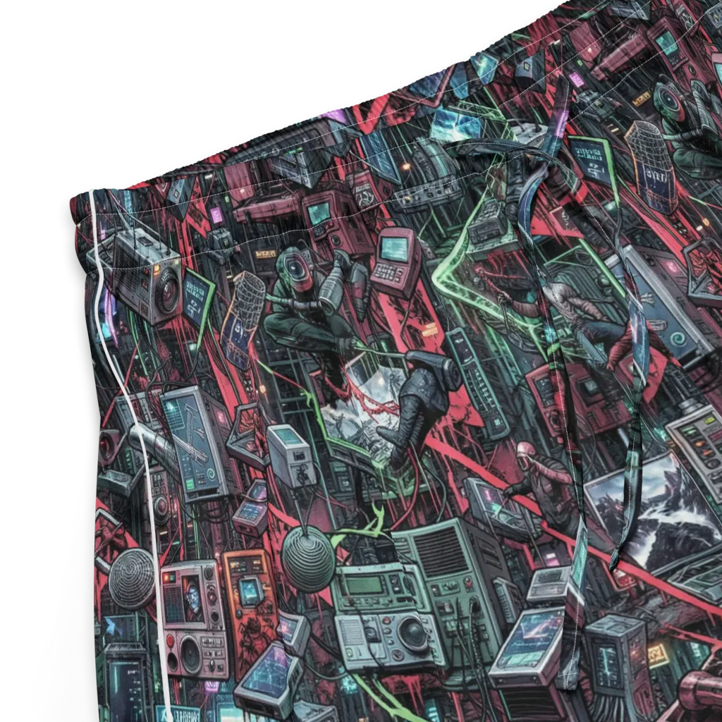 Circuit Catacomb on Women's Pajama Shorts — Product details