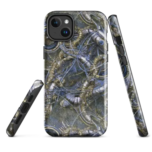 Chrome Shrimp on a MagSafe Tough Case for iPhone®