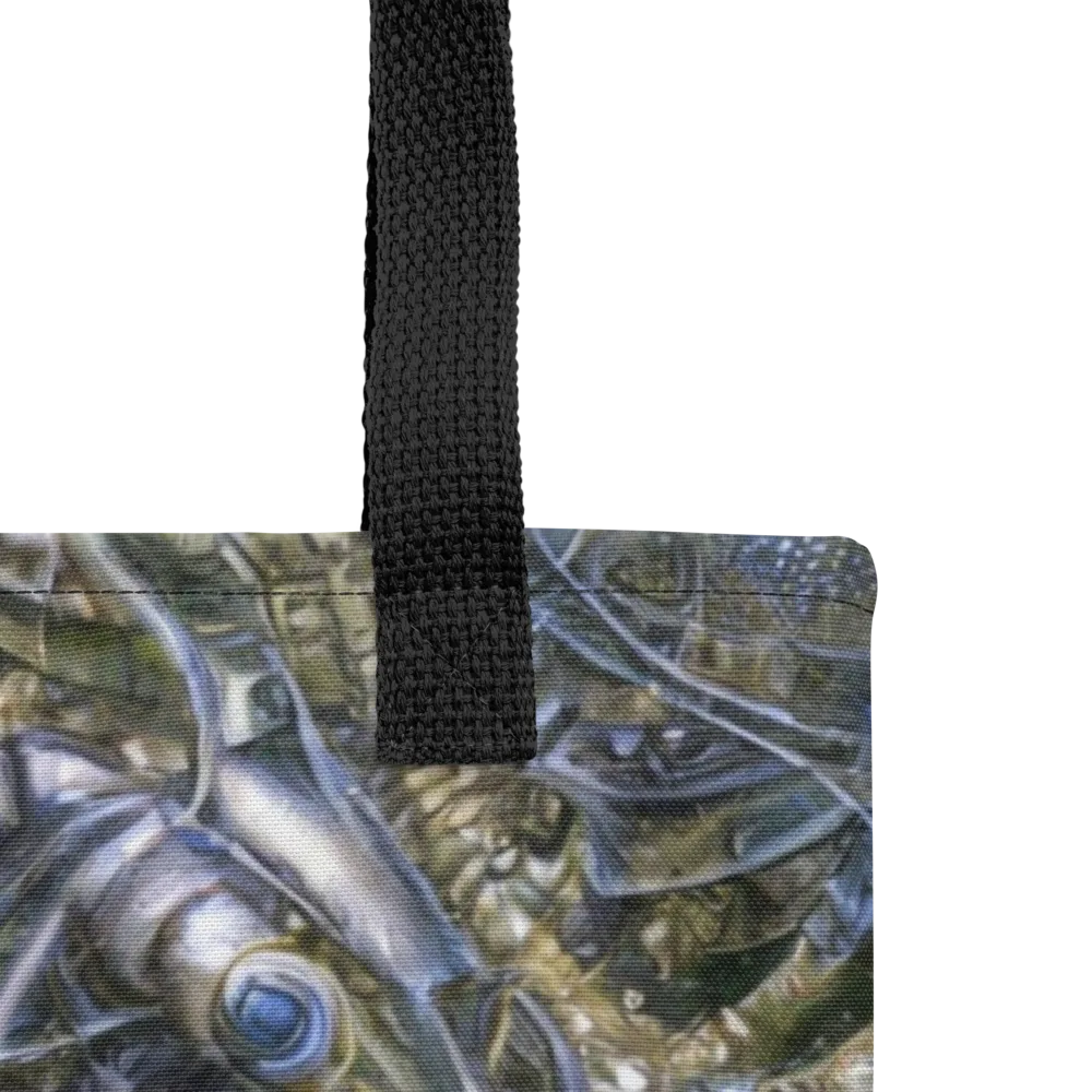 Chrome Shrimp on Tote Bag — Product details