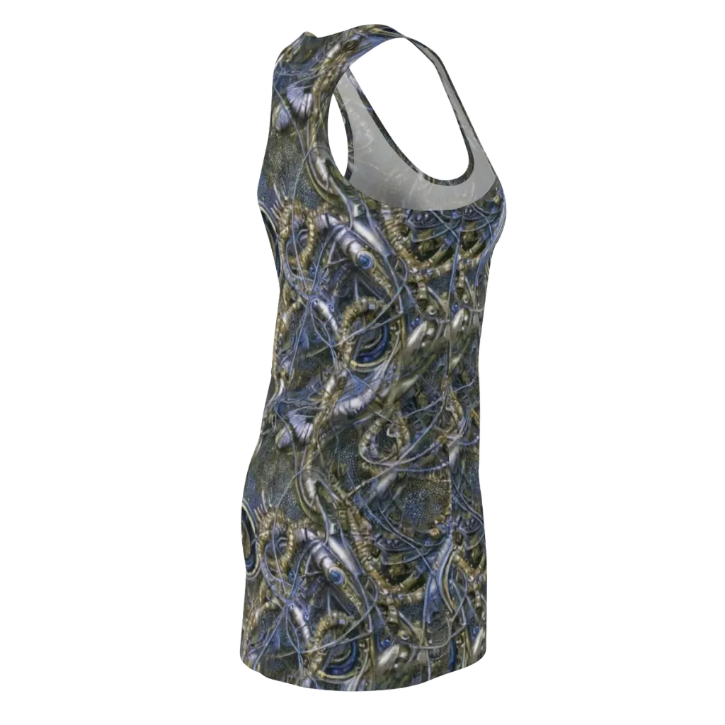 Chrome Shrimp on Racerback Dress — Back Side