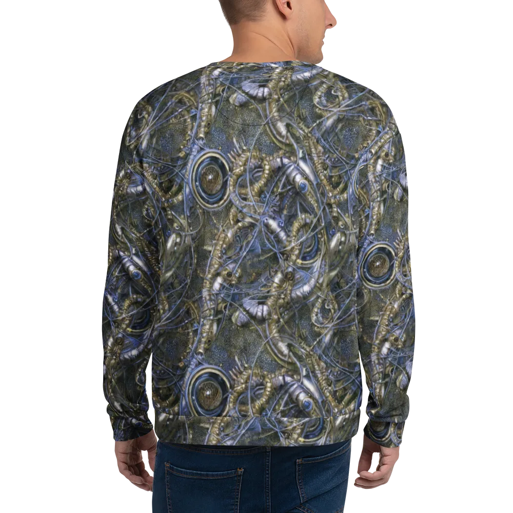 Chrome Shrimp on Sweatshirt — Back