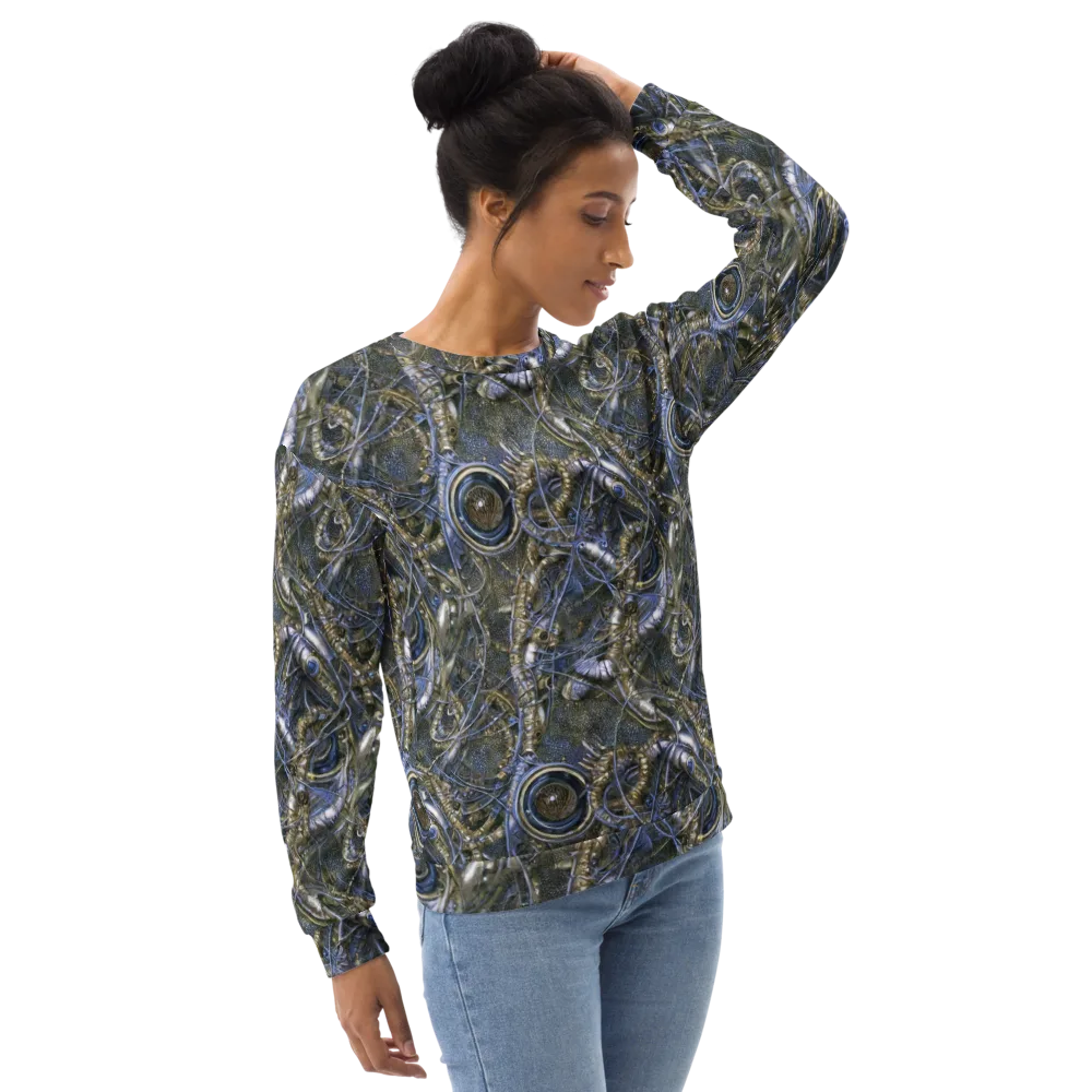 Chrome Shrimp on Sweatshirt — Right Front