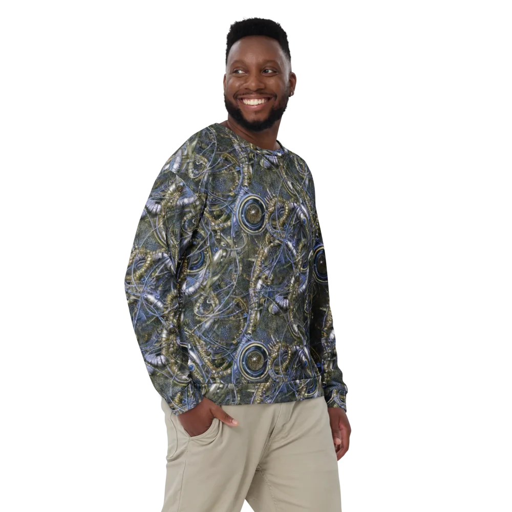 Chrome Shrimp on Sweatshirt — Front