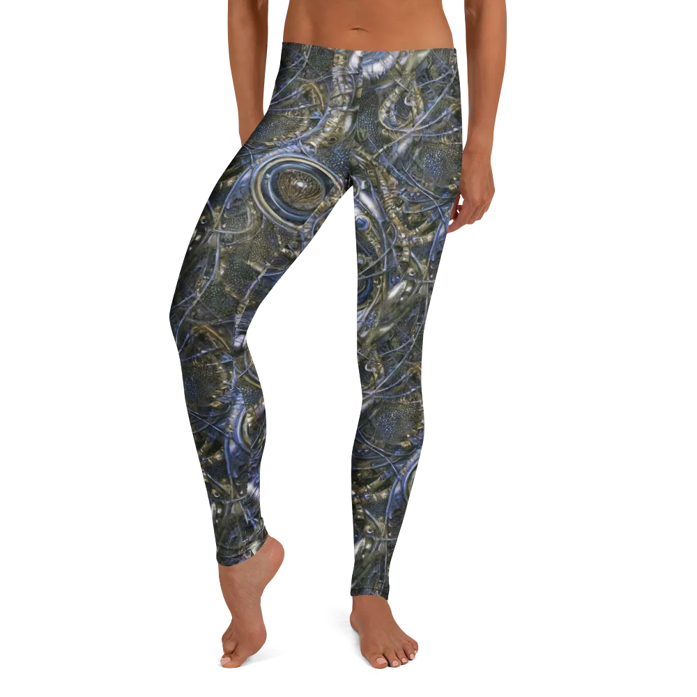 Chrome Shrimp on Leggings — Front