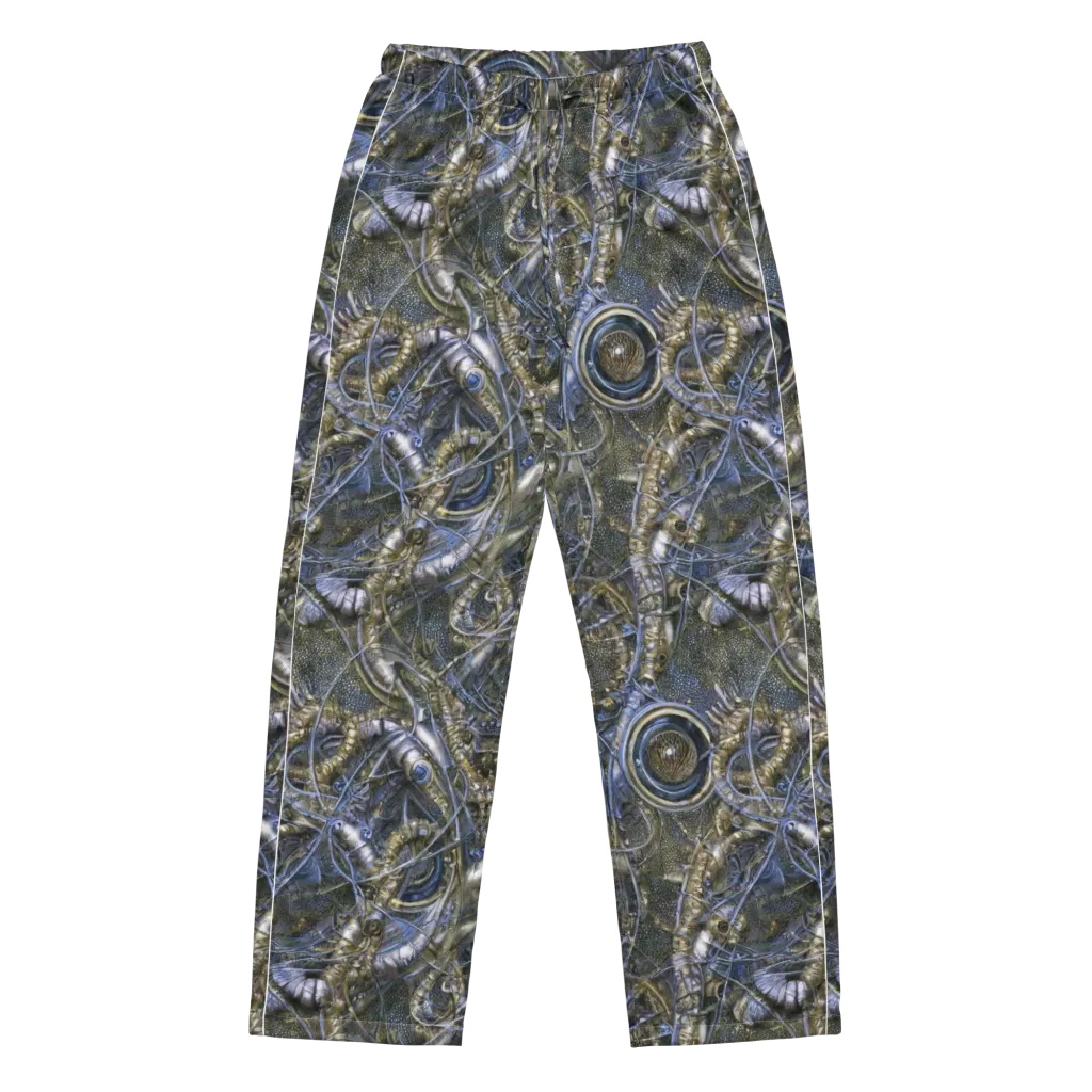 Chrome Shrimp on Women's Pajama Pants — Front