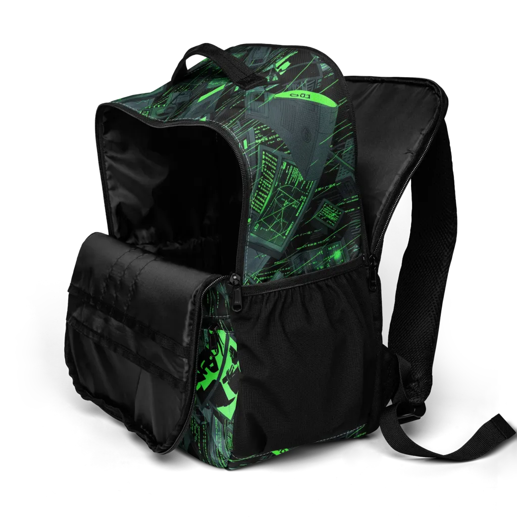Neon Mainframe on Utility Backpack — Product details 2