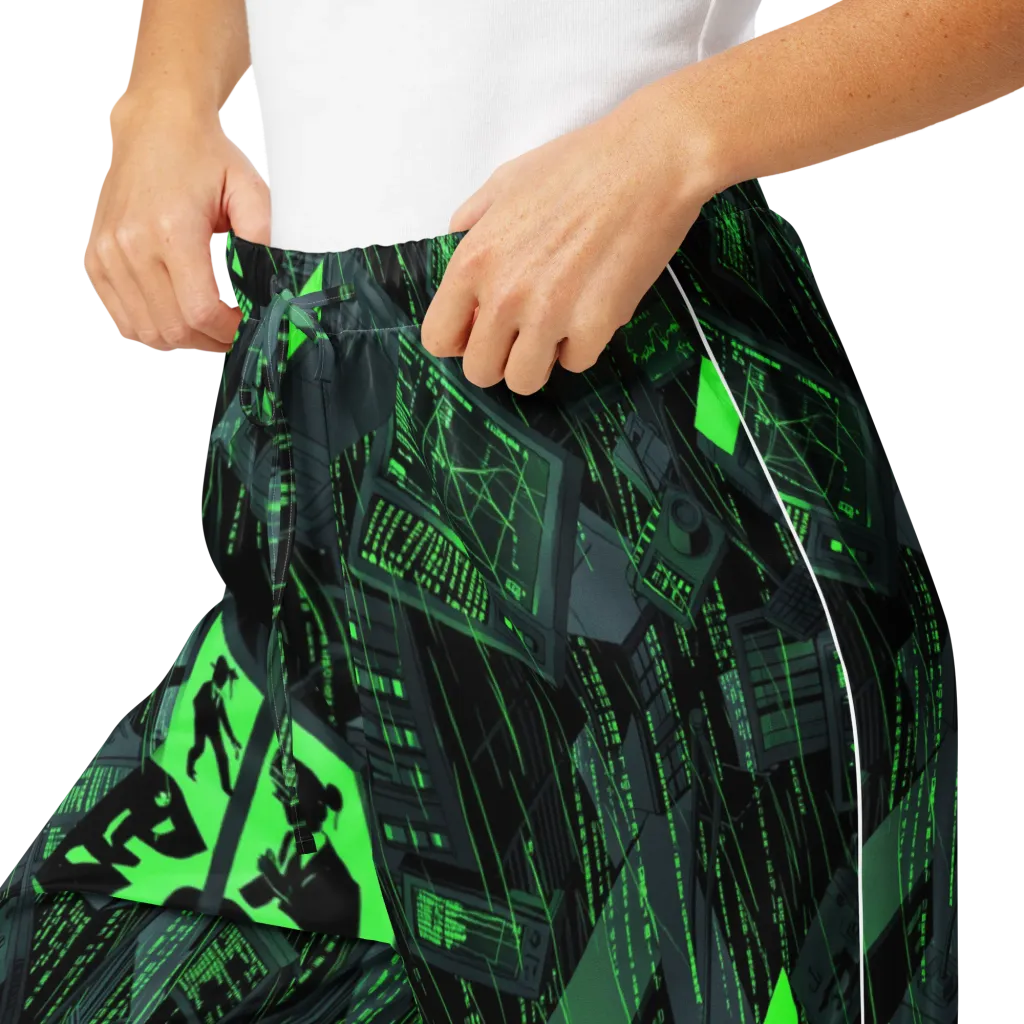 Neon Mainframe on Women's Pajama Pants — Product details