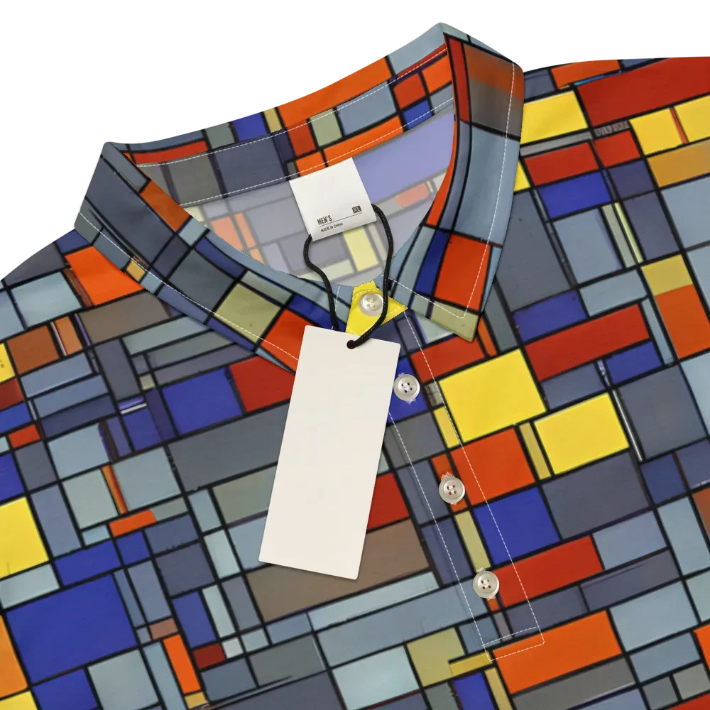 Cobalt City on Men's Slim Fit Polo Shirt — Product details