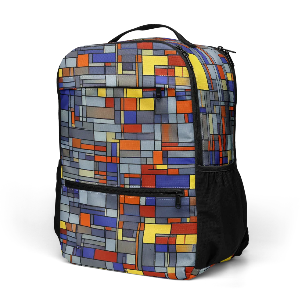 Cobalt City on Utility Backpack — Left Front