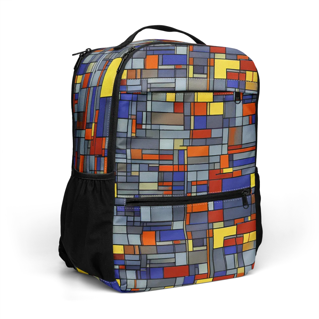 Cobalt City on Utility Backpack — Right Front