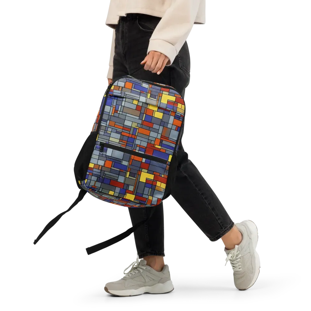 Cobalt City on Utility Backpack — Front