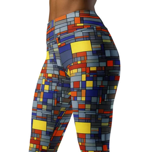 Cobalt City on a Yoga Leggings