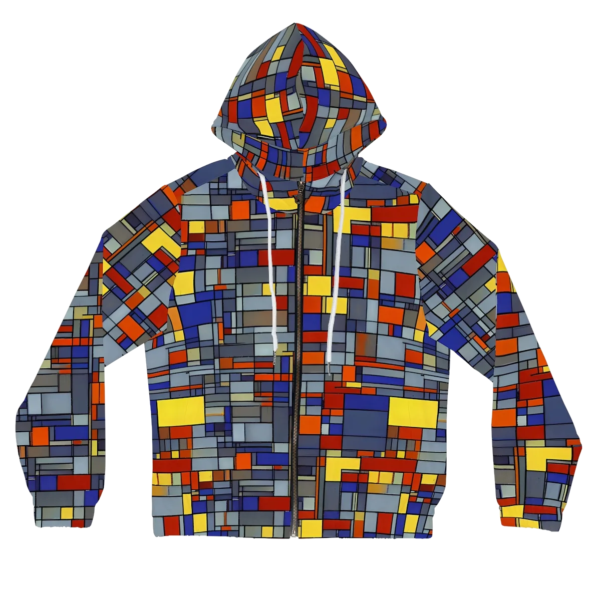 Cobalt City on Women's Full-Zip Hoodie — Front