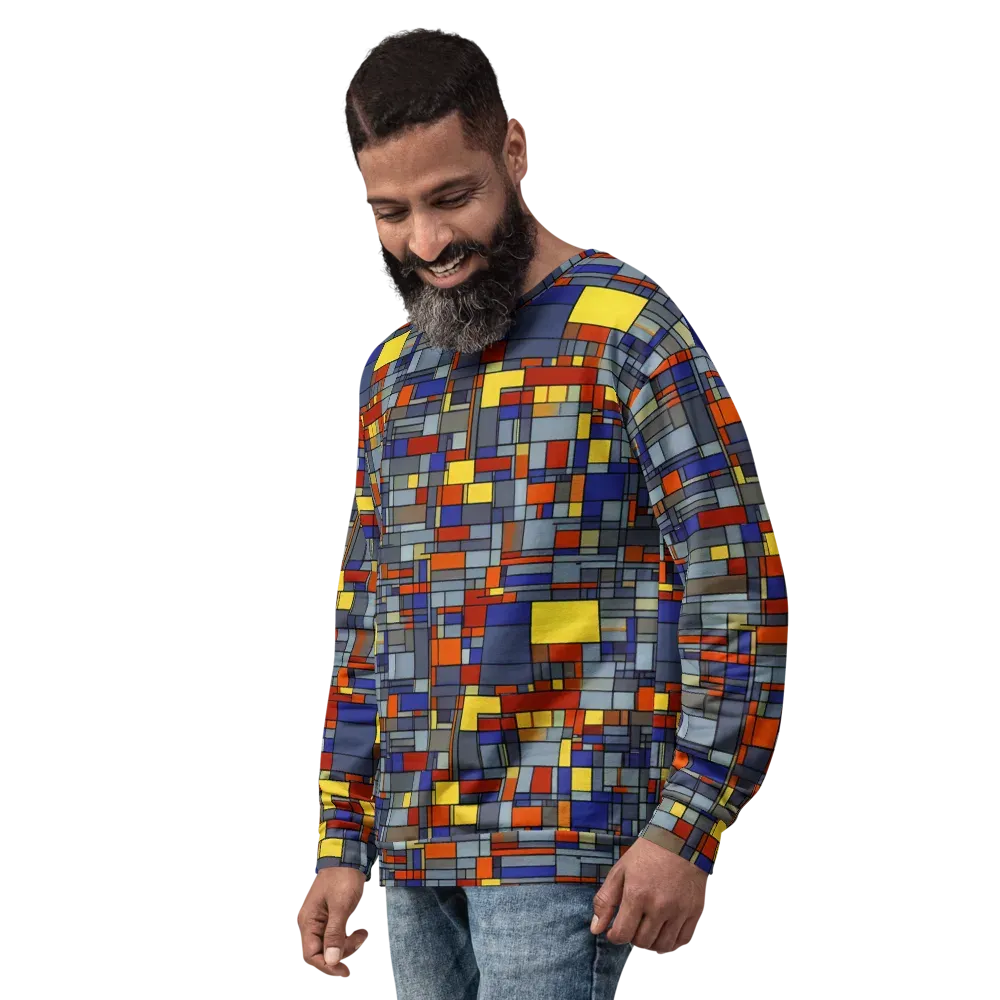Cobalt City on Sweatshirt — Left Front
