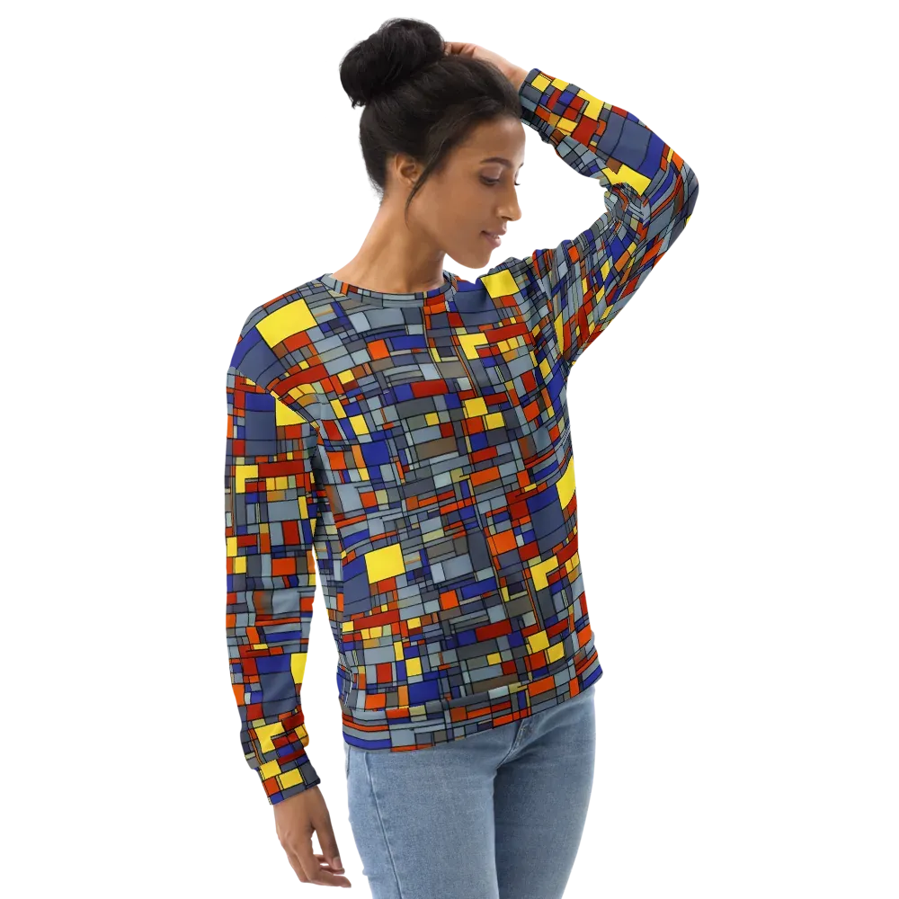 Cobalt City on Sweatshirt — Right Front