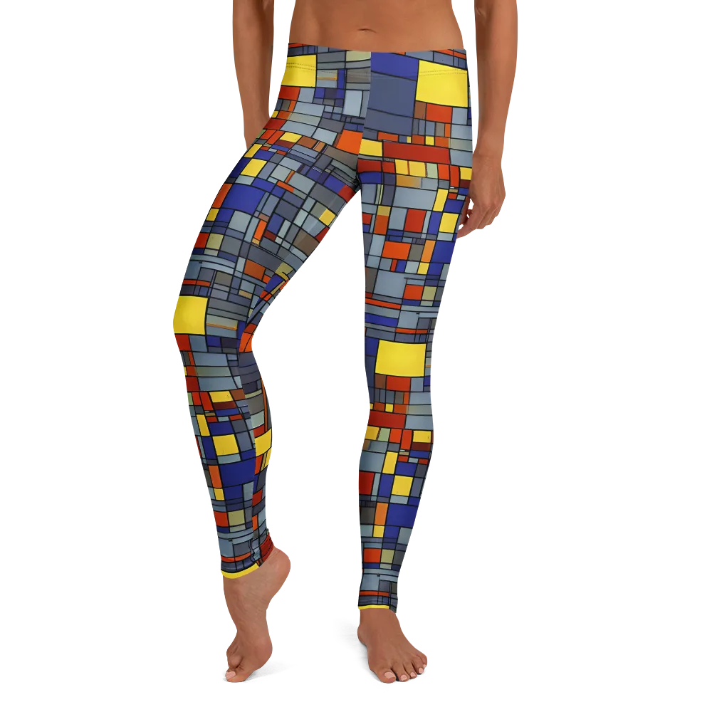 Cobalt City on Leggings — Front