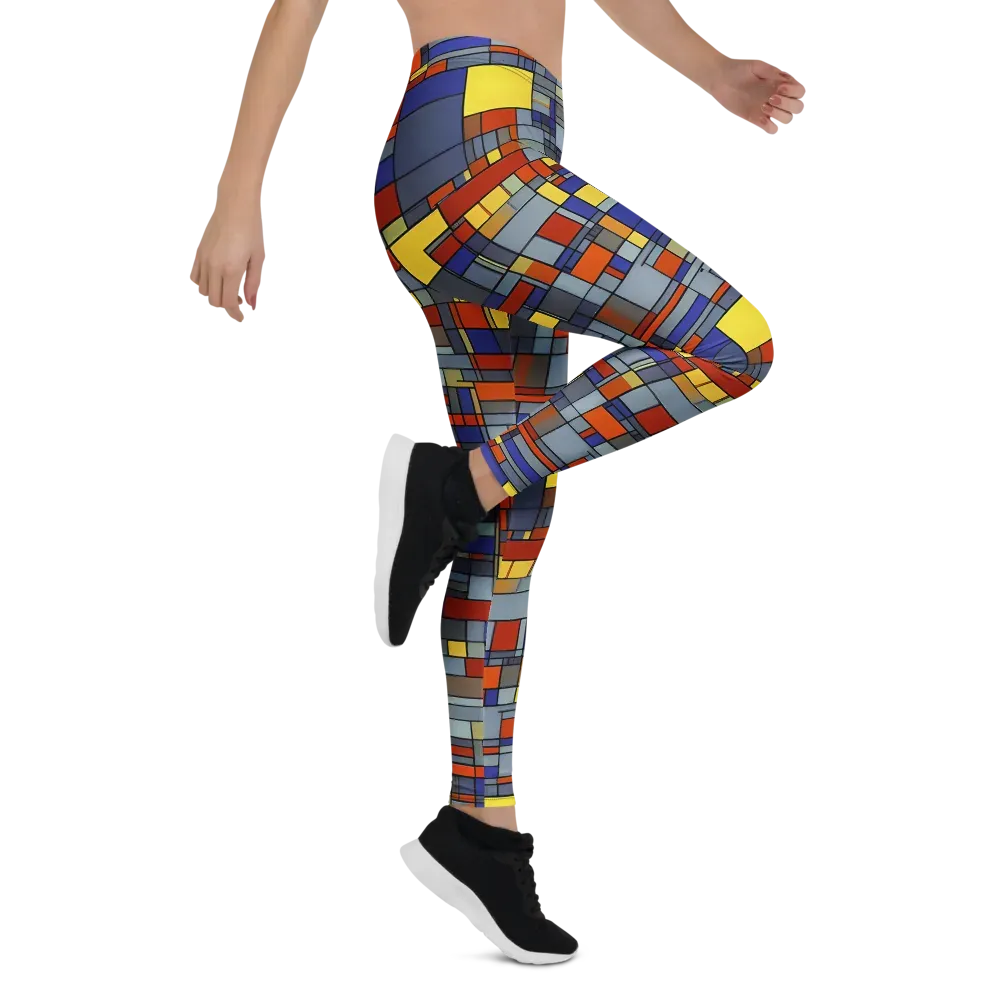 Cobalt City on Leggings — Right