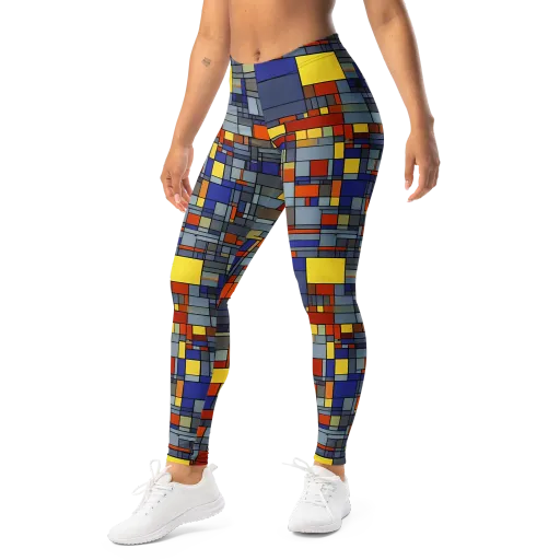 Cobalt City on a Leggings